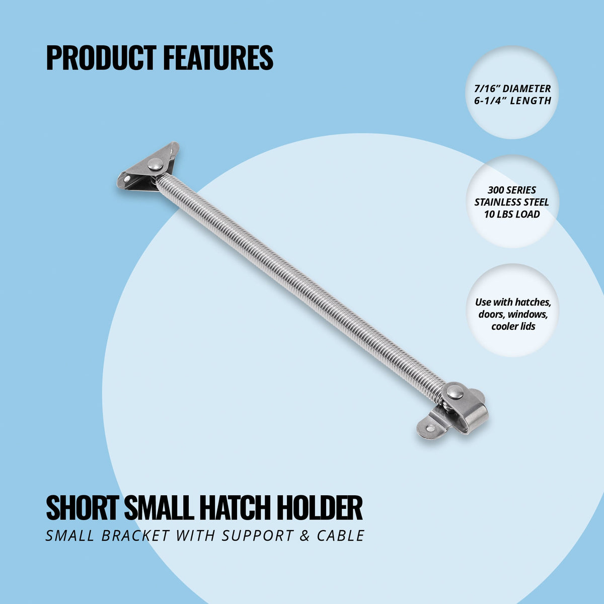 Short Small Hatch Holder Product Features