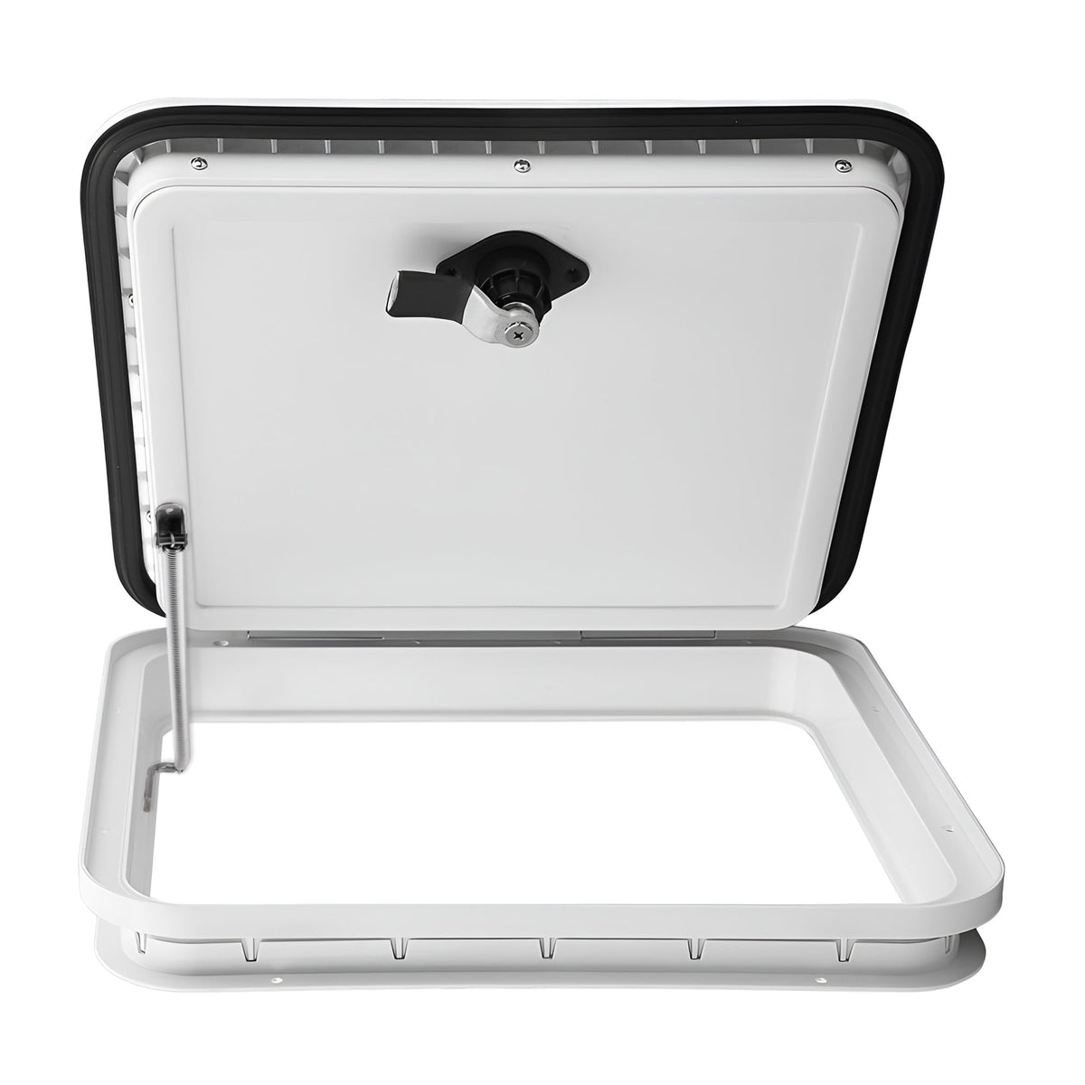 cover fish box hatch lift 390 Small Hatch Holder (L-shaped support) – Moonlite Marine